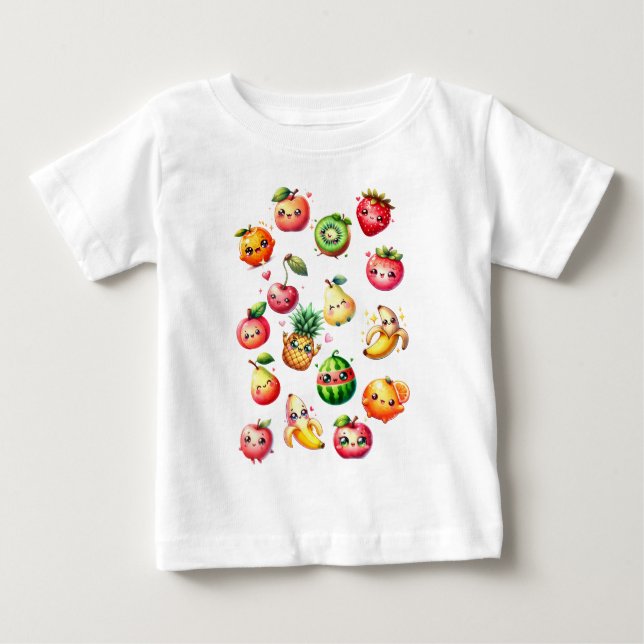 Obstsalat Baby T-shirt (Vorderseite)