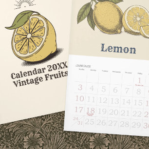 Obstsorten aus alten Zeiten Kalender