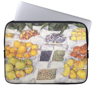 Obststand von Gustave Caillebotte, Vintage Kunst Laptopschutzhülle