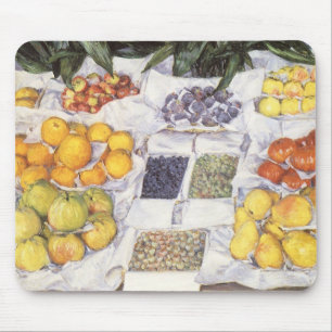 Obststand von Gustave Caillebotte, Vintage Kunst Mousepad