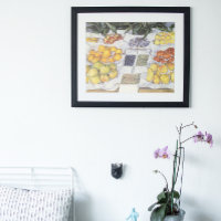 Obststand von Gustave Caillebotte, Vintage Kunst