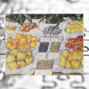 Obststand von Gustave Caillebotte, Vintage Kunst Puzzle