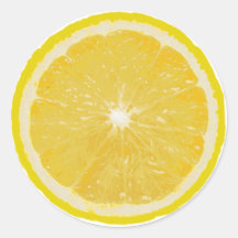 Obststicker - Zitrone