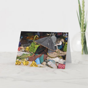 Obstverkäufer, Tamil Nadu Karte