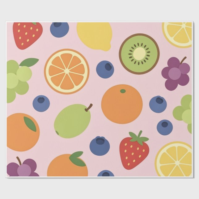 Obstverpackungspapier Geschenkpapier (Flach)