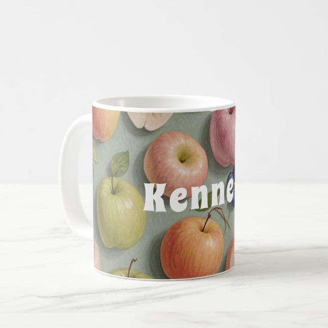 Obstwein: Pastelfrucht Kaffeetasse (Vorderseite Links)
