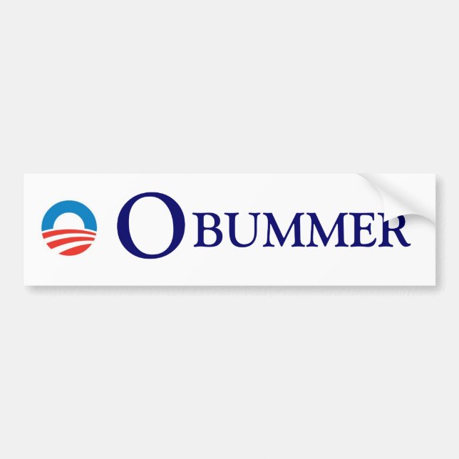 Obummer Autoaufkleber (Vorne)
