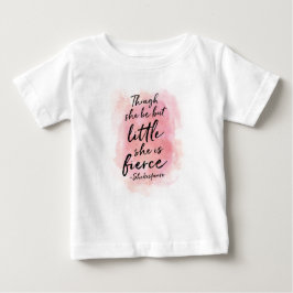 Obwohl sie aber ist, wenig Watercolor scherzt T - Baby T-shirt