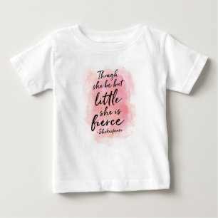 Obwohl sie aber ist, wenig Watercolor scherzt T - Baby T-shirt