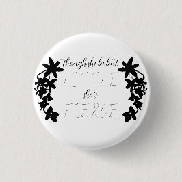 "Obwohl sie nur klein ist, ist sie filigraner" Mit Button