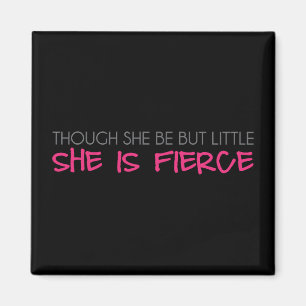 Obwohl sie nur klein ist, ist sie glühend magnet