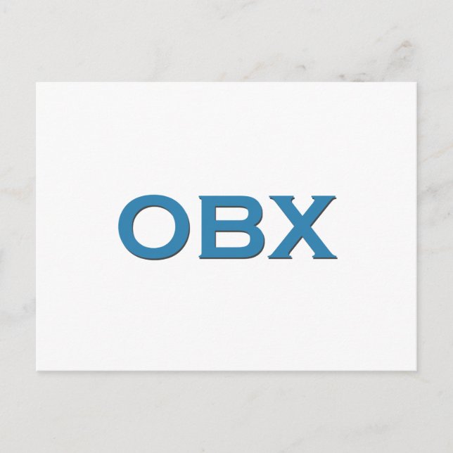 OBX (Außenbanken North Carolina) Postkarte (Vorderseite)