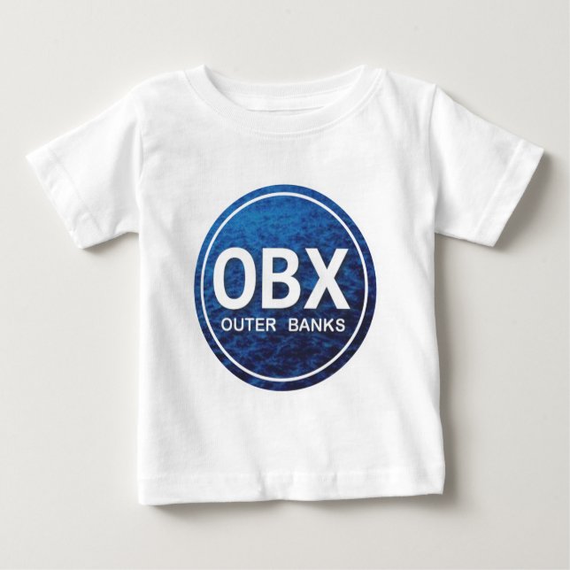 OBX Beach Tag Baby T-shirt (Vorderseite)