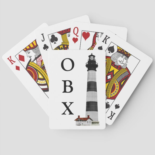 OBX-Leuchtturm Spielkarten (Rückseite)