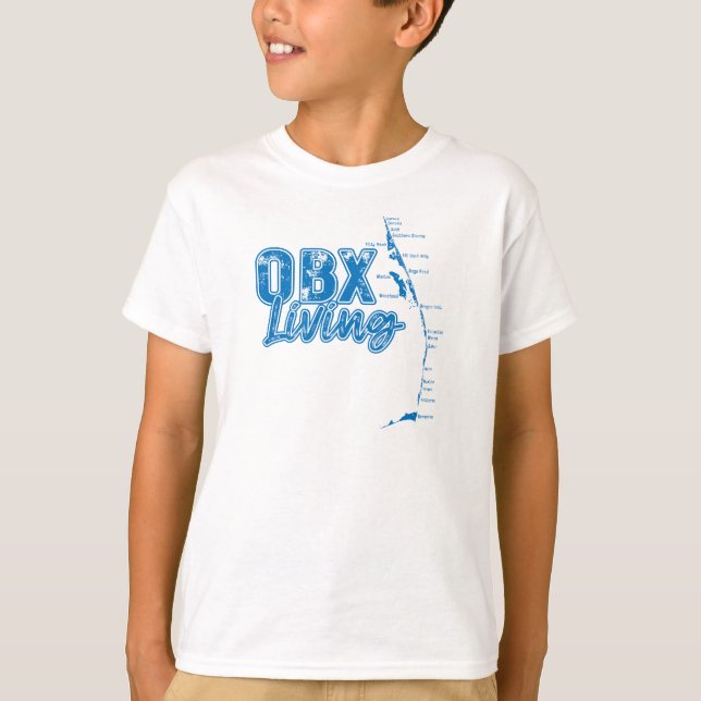 OBX Living Blue T-Shirt (Vorderseite)