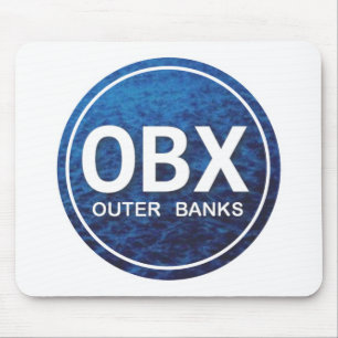 OBX NC Außenbanken North Carolina Beach Tag Mousepad
