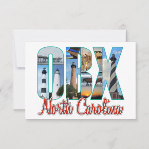 OBX-Orte Dankeskarte