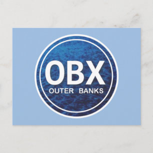 OBX Oututer Banks Beach Tag Postkarte