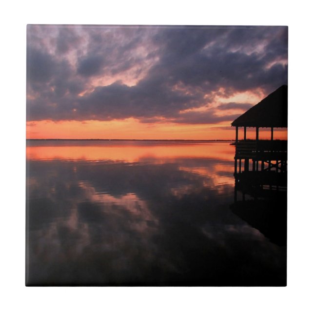 OBX Sunset Fliese (Vorderseite)