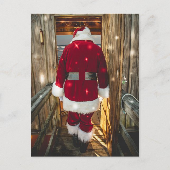 OBX Weihnachten Postkarte (Vorderseite)