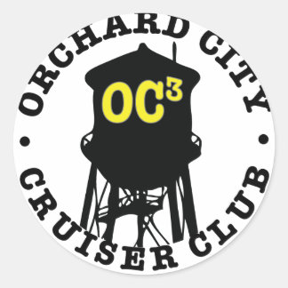 OC3-Aufkleber Runder Aufkleber