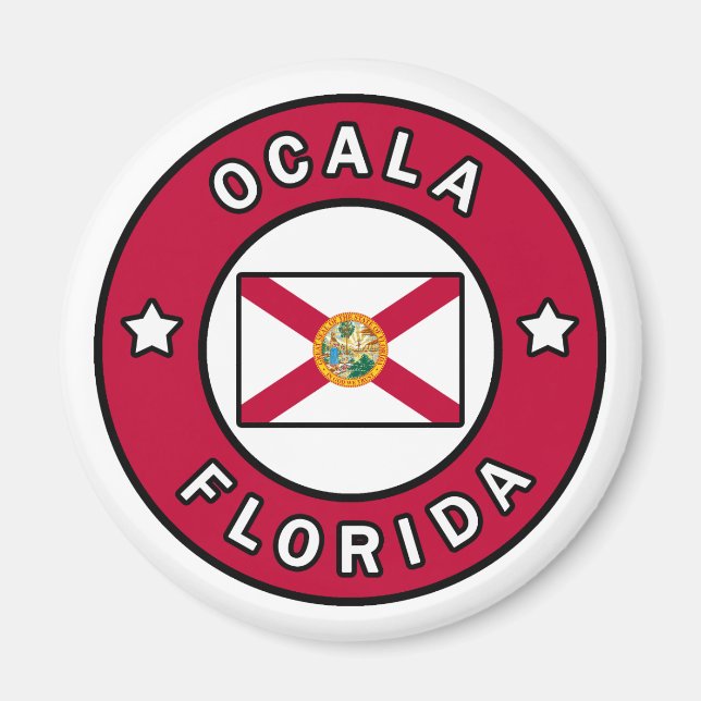 Ocala Florida Magnet (Vorne)