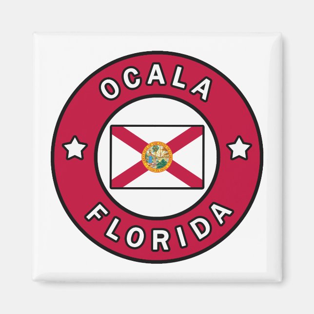 Ocala Florida Magnet (Vorne)