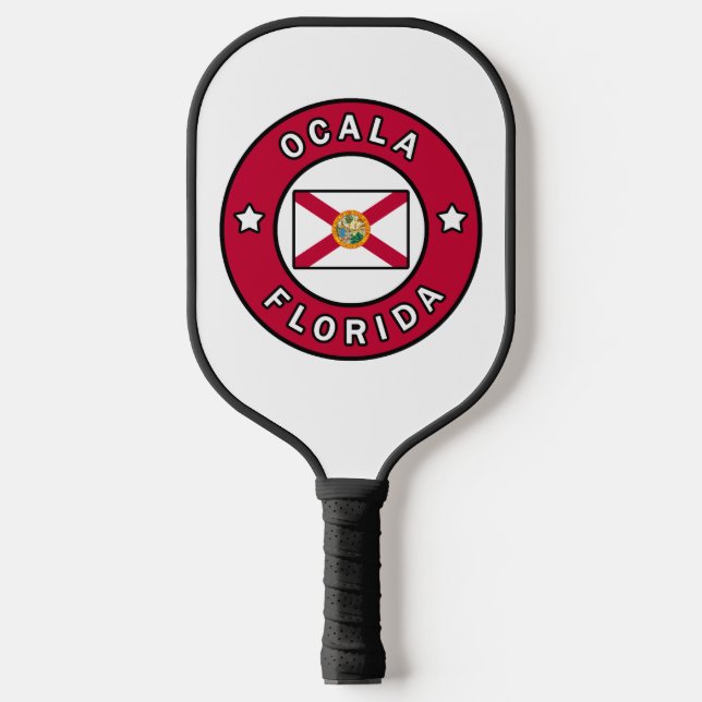 Ocala Florida Pickleball Schläger (Vorderseite)