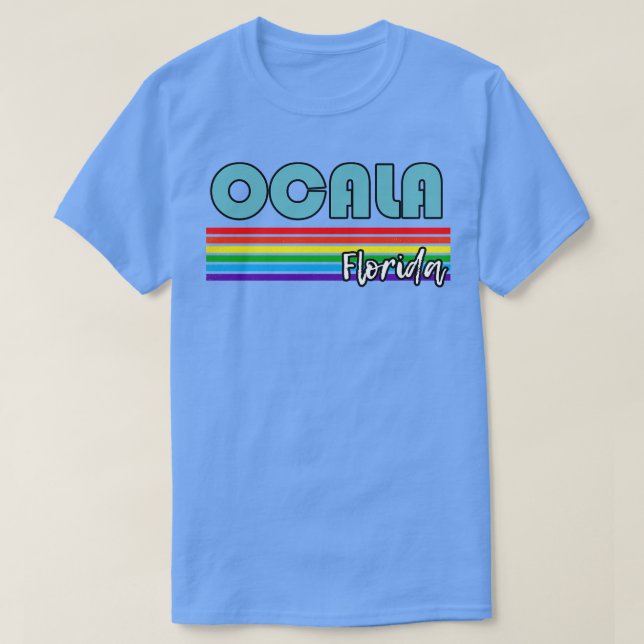 Ocala Florida Pride Ocala LGBT Geschenk LGBTQ Unte T-Shirt (Design vorne)