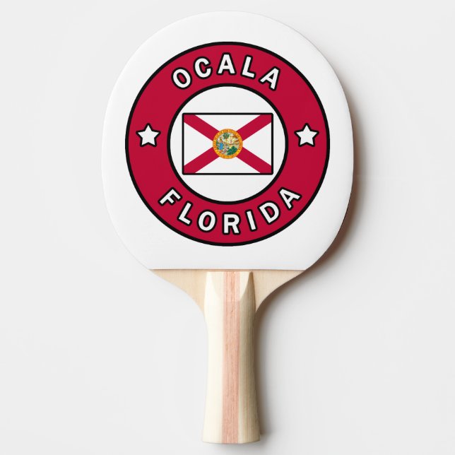 Ocala Florida Tischtennis Schläger (Vorderseite)