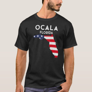 Ocala Florida USA Staat America Travel Floridian T-Shirt