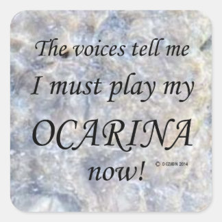 Ocarina Voices sagen, muss Square Sticker spielen
