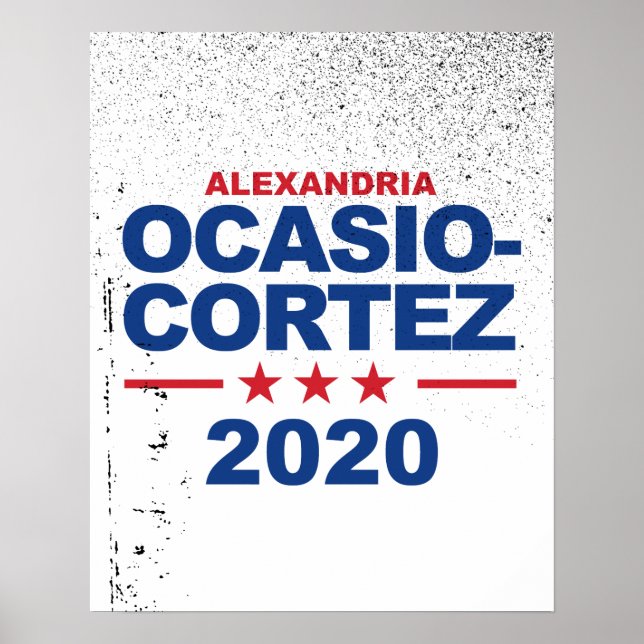 Ocasio-Cortez 2020 Poster (Vorne)