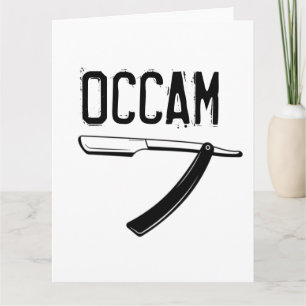 Occam-Razorkarte Karte