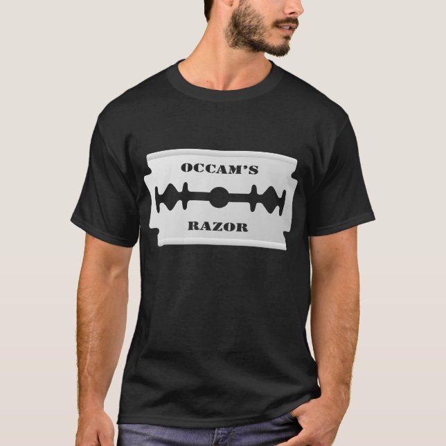 Occams Rasiermesser II T-Shirt (Vorderseite)