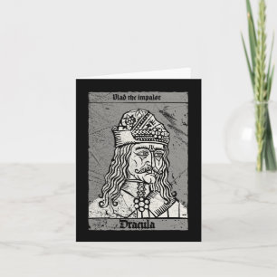 Occult Dracula - Vlad The Impaler Horror Vampire Karte
