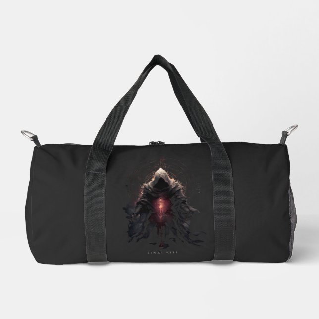 Occult Figure Dark Art Duffel Bag Duffle Bag (Vorderseite)