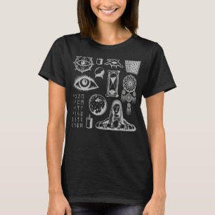 Occult Magic All Seeing Witchcraft Crystal Dre T-Shirt
