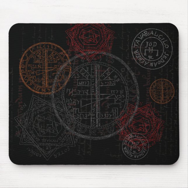 Occult Picatrix Mousepad (Vorne)