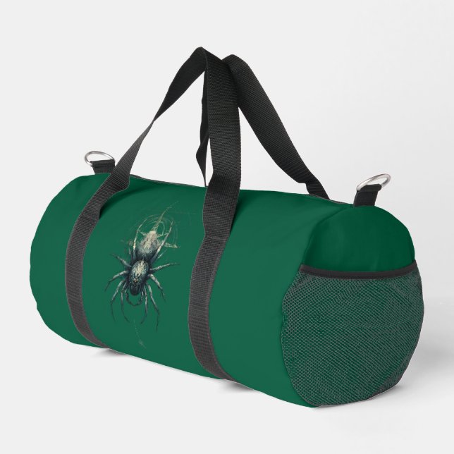 Occult Spider Mystic Geometry Dark Art Duffel Bag Duffle Bag (Rechte Ecke)