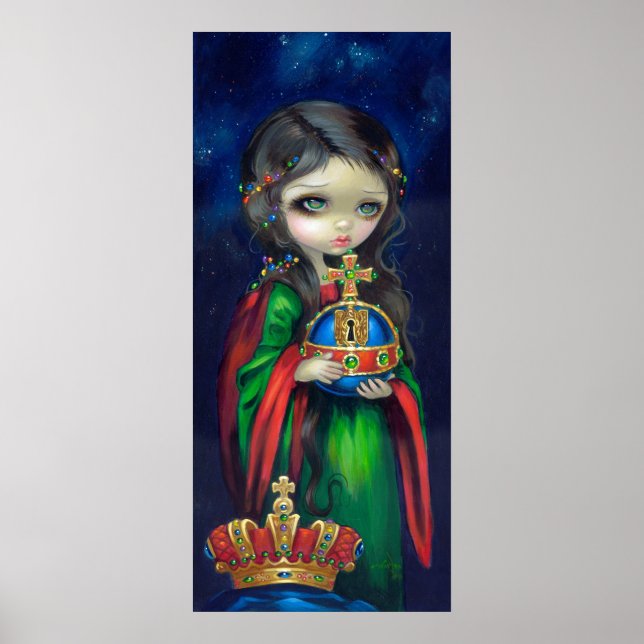 Occulto Orbis ART PRINT Secret Orb gotische Ikone Poster (Vorne)