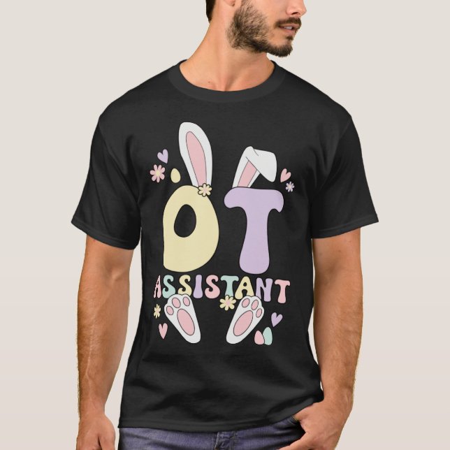 Occupational Therapist Assistant Easter Bunny OTA  T-Shirt (Vorderseite)