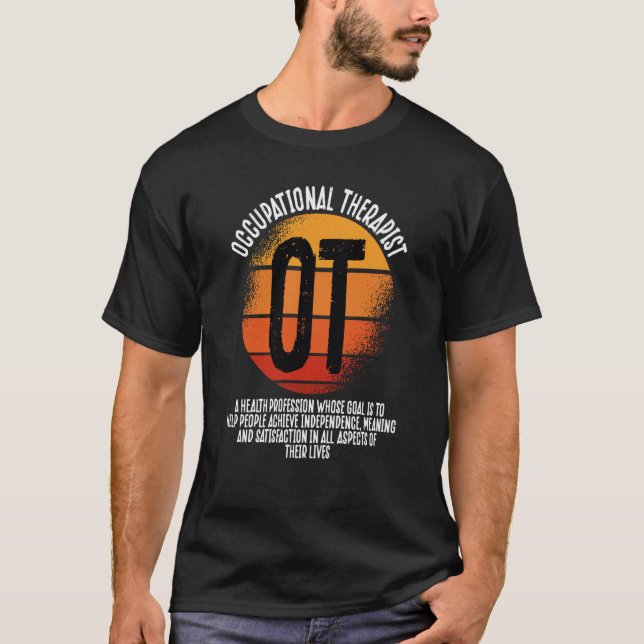 Occupational Therapist OT Squad Healthcare Profess T-Shirt (Vorderseite)