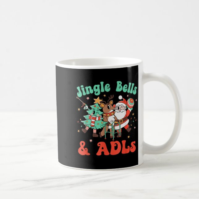 Occupational Therapy Christmas Reindeer Santa Adls Kaffeetasse (Rechts)