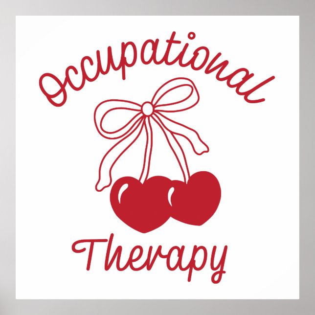 Occupational Therapy COTA Therapist Poster (Vorne)