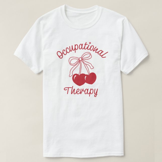 Occupational Therapy COTA Therapist T-Shirt (Design vorne)