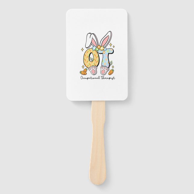 Occupational Therapy Easter Bunny OT OTA Spring Ot Fächer (Vorderseite)
