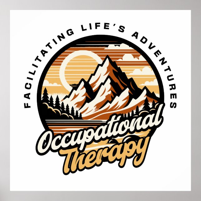 Occupational Therapy Funny  Poster (Vorne)