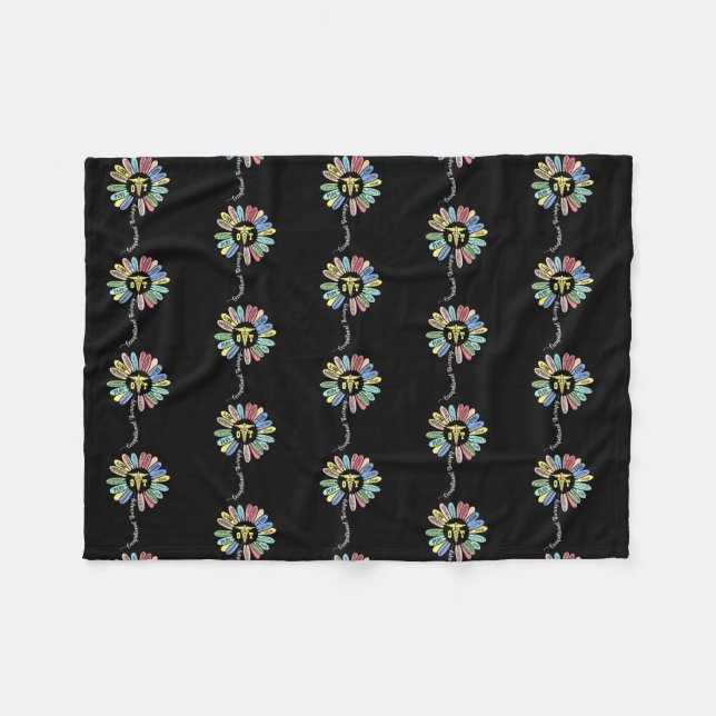 Occupational Therapy OT Therapist Inspire OT Fleecedecke (Vorderseite (Horizontal))