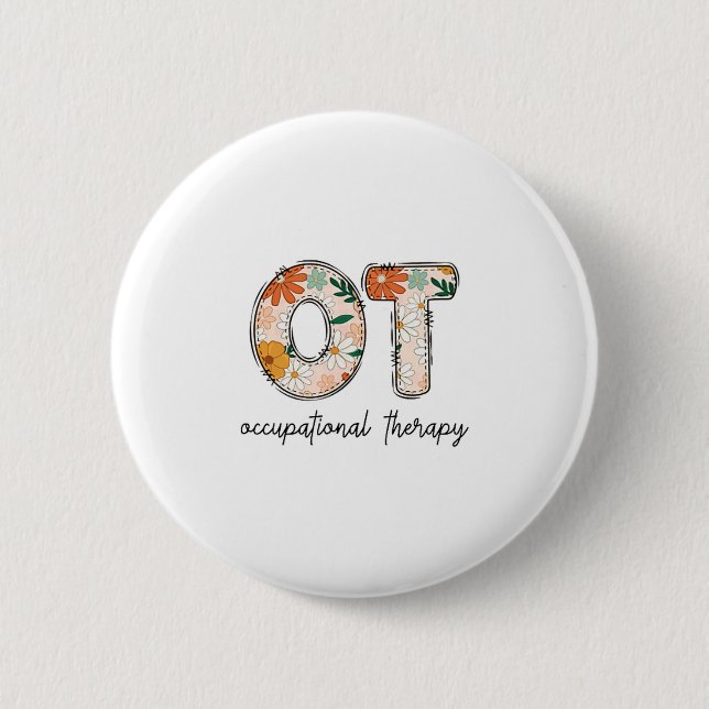 Occupational Therapy Ot Therast Ot Month  Button (Vorderseite)